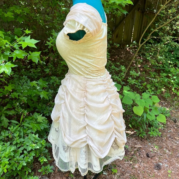 Secret Honey Disney Belle Yellow dress Dance Beauty and the Beast Cosplay Tagged - Picture 9 of 14